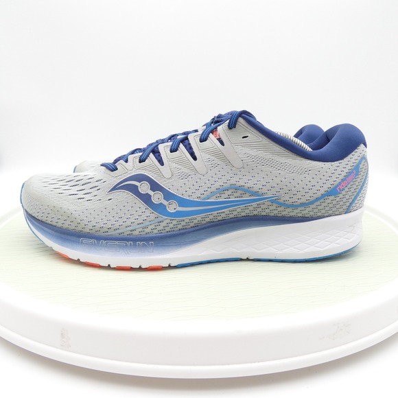 Saucony Other - Saucony Ride ISO 2 Mens Running Shoes Grey Blue S20514-1 Size 12.5